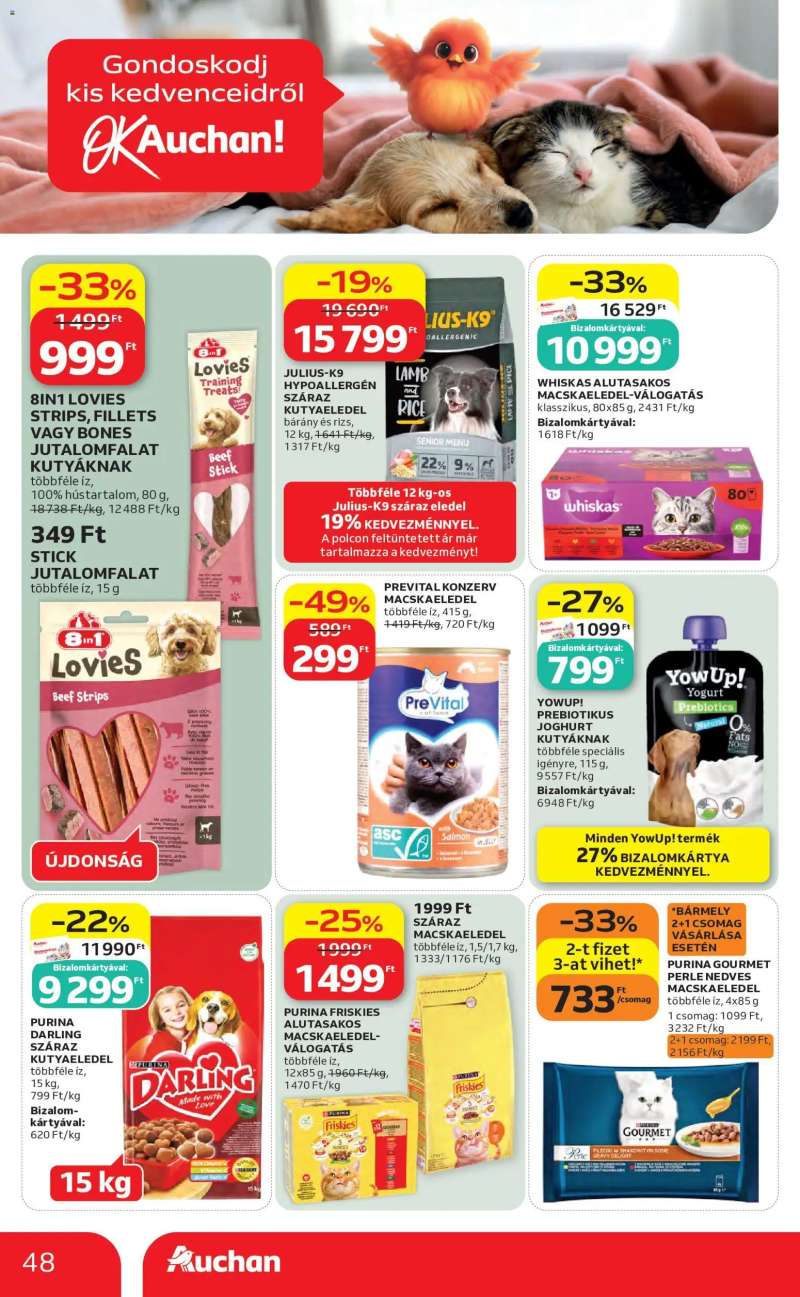 Auchan Auchan akciós újság 48 oldal