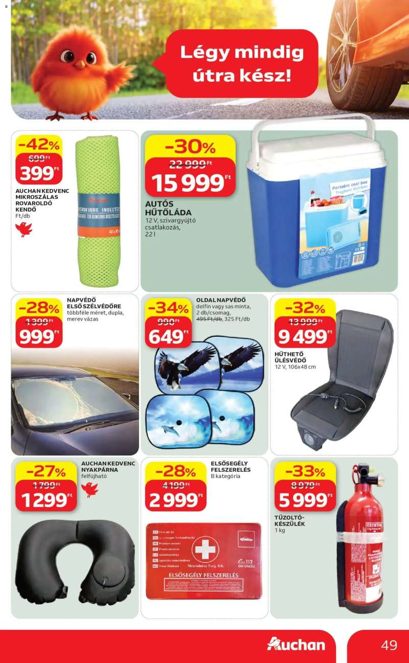 Auchan Auchan akciós újság 49 oldal