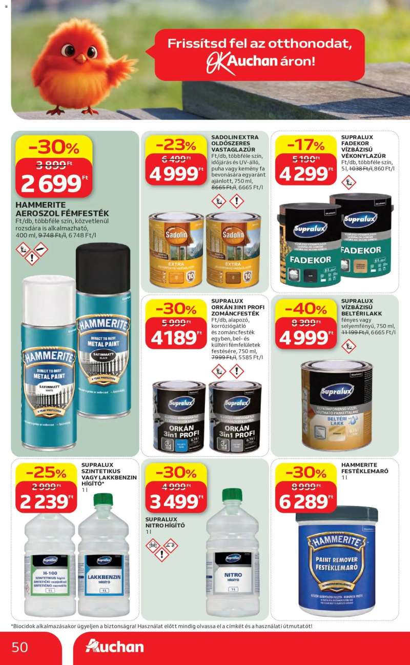 Auchan Auchan akciós újság 50 oldal