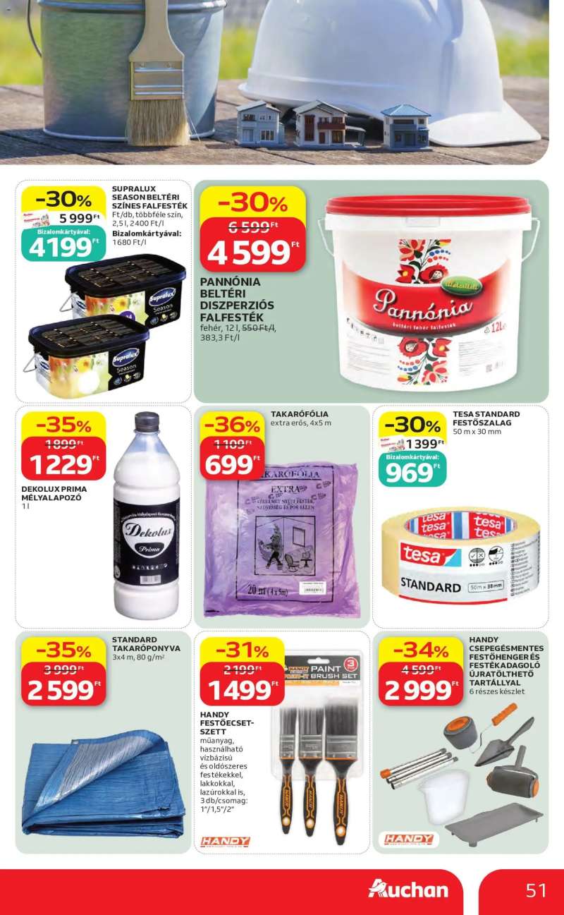 Auchan Auchan akciós újság 51 oldal
