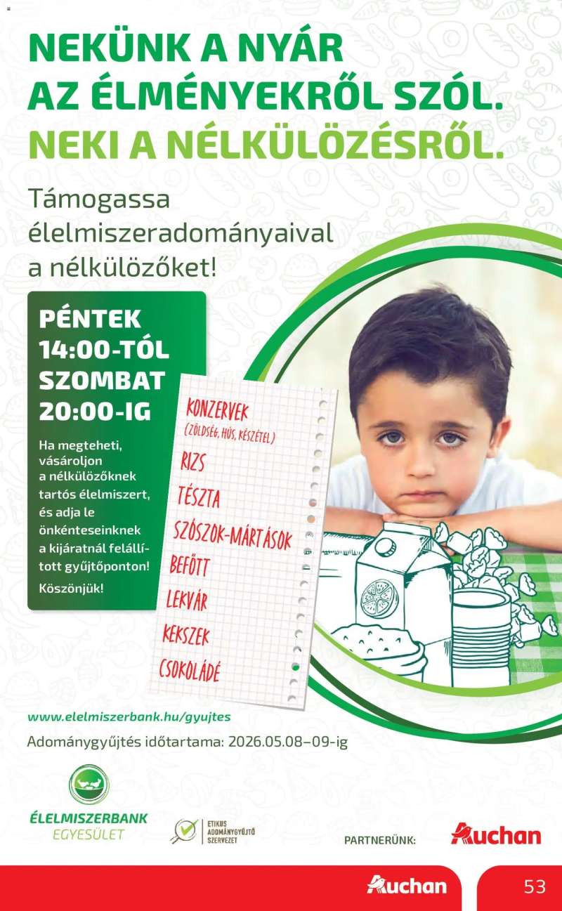 Auchan Auchan akciós újság 53 oldal