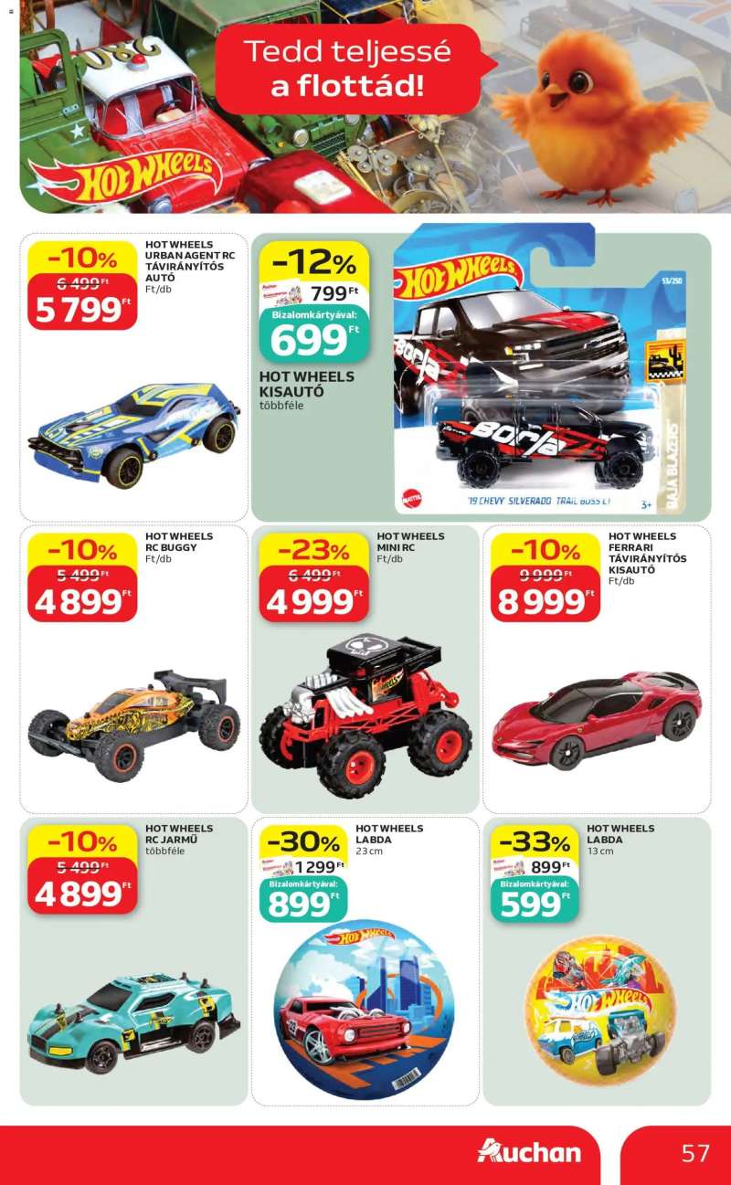 Auchan Auchan akciós újság 57 oldal