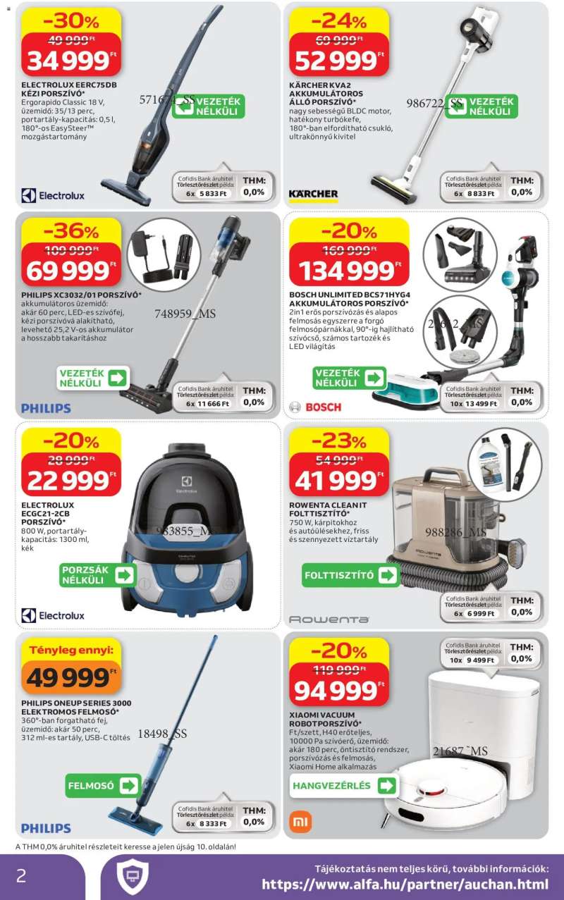 Auchan Auchan Elektronikai ajánlataink 2 oldal