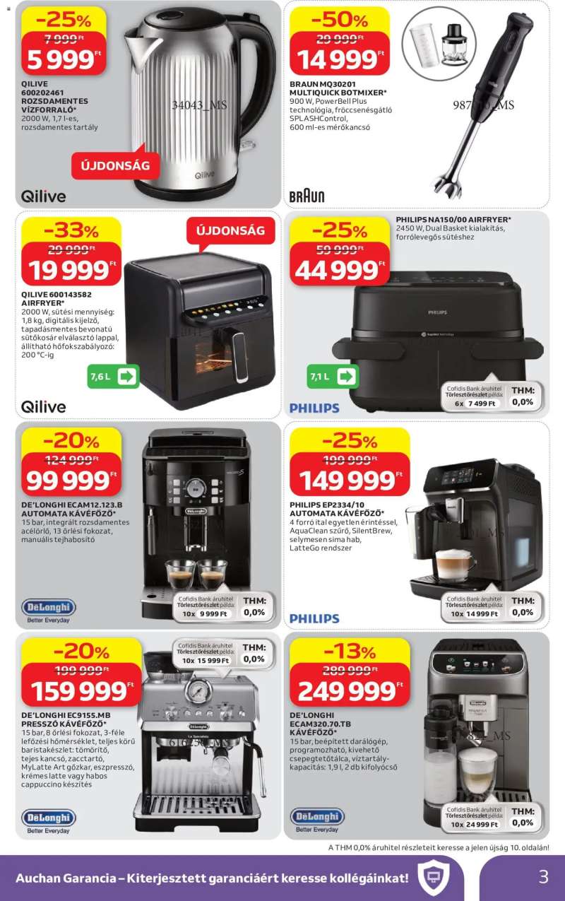 Auchan Auchan Elektronikai ajánlataink 3 oldal