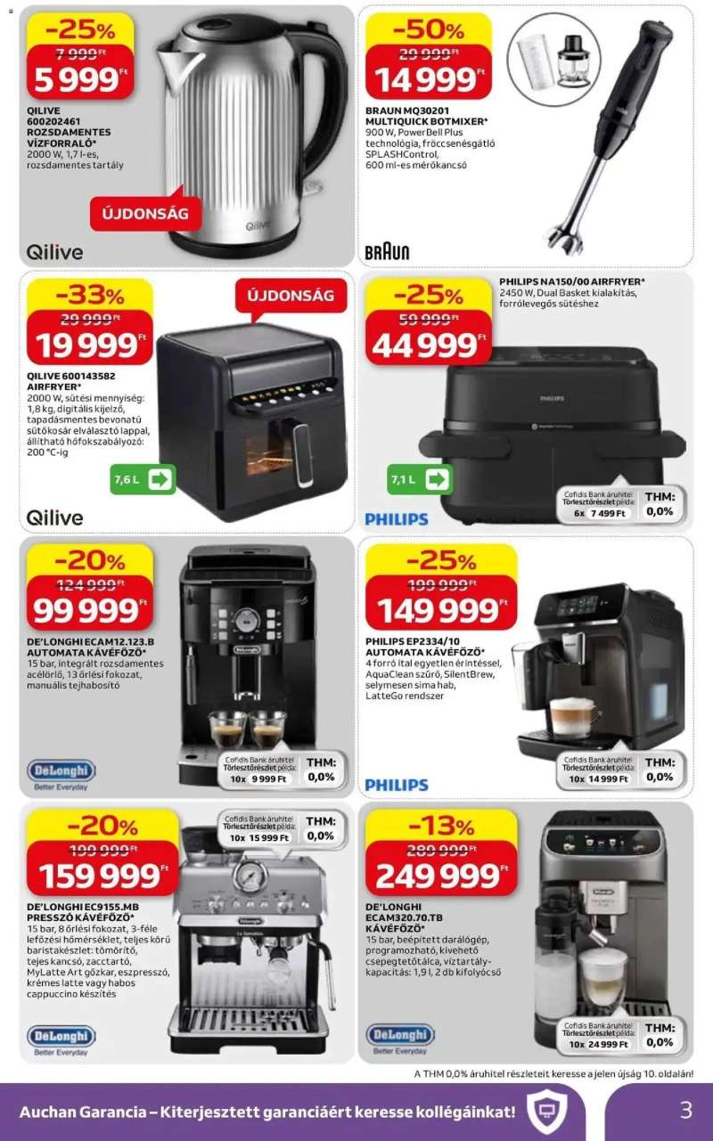 Auchan Auchan Elektronikai ajánlataink Budapest 3 oldal