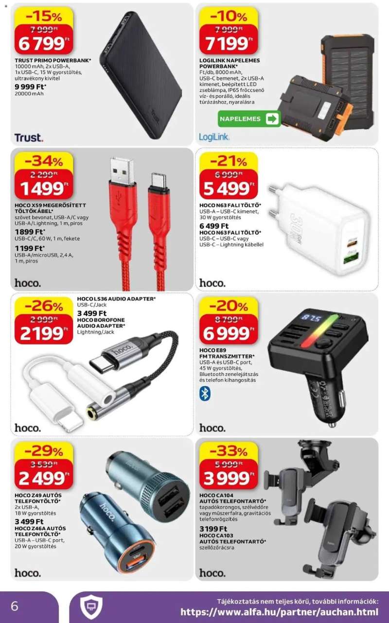 Auchan Auchan Elektronikai ajánlataink Budapest 6 oldal