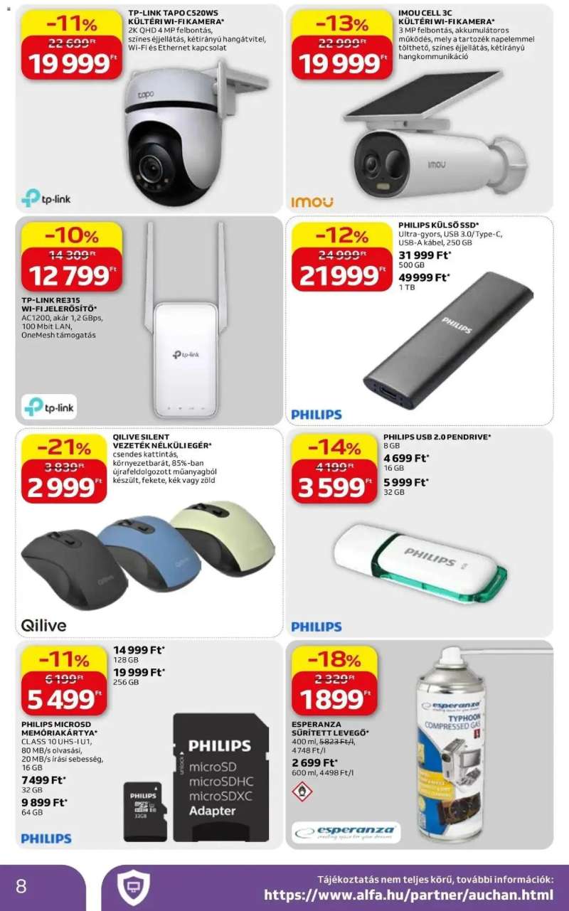 Auchan Auchan Elektronikai ajánlataink Budapest 8 oldal