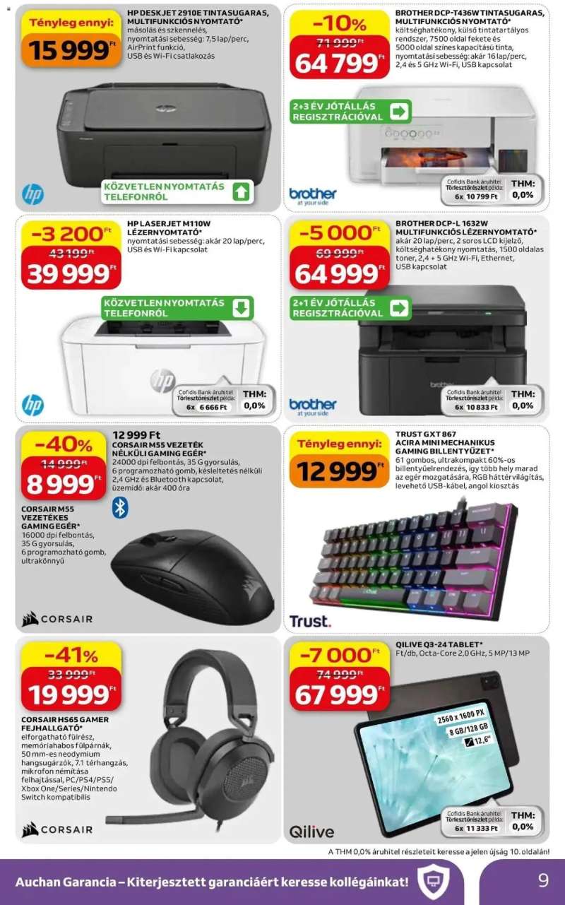 Auchan Auchan Elektronikai ajánlataink Budapest 9 oldal