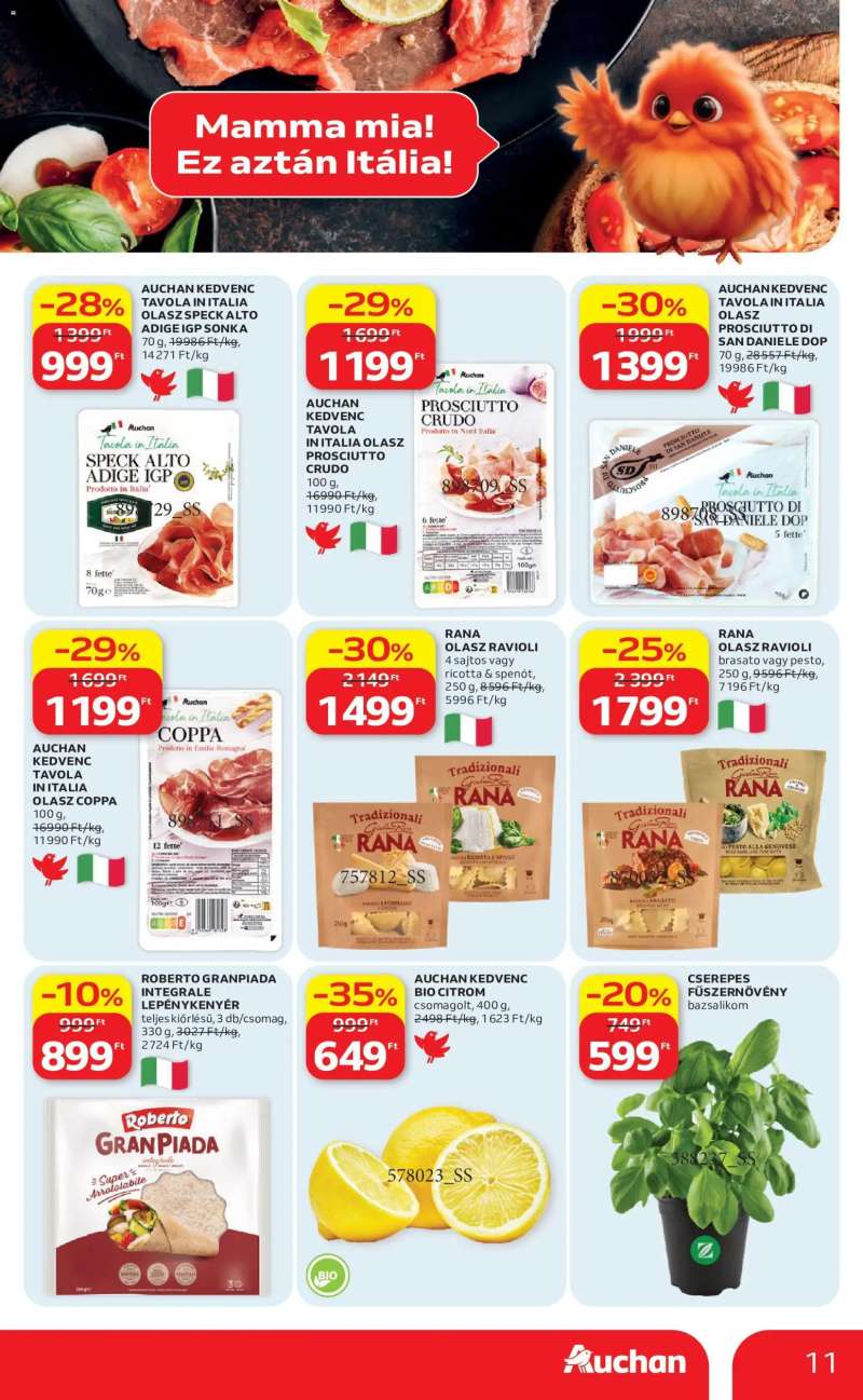 Auchan Auchan Nemzetközi konyha ajánlataink 11 oldal