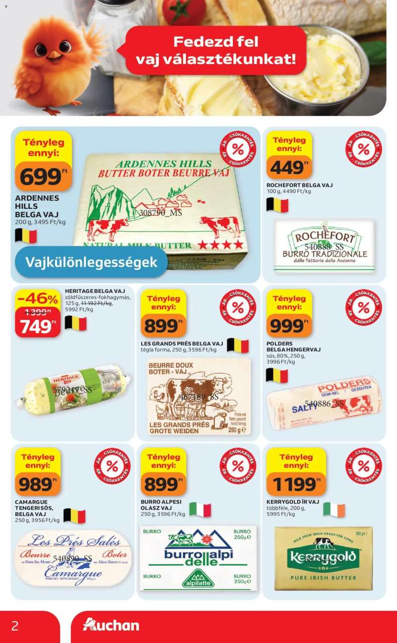 Auchan Auchan Nemzetközi konyha ajánlataink 2 oldal