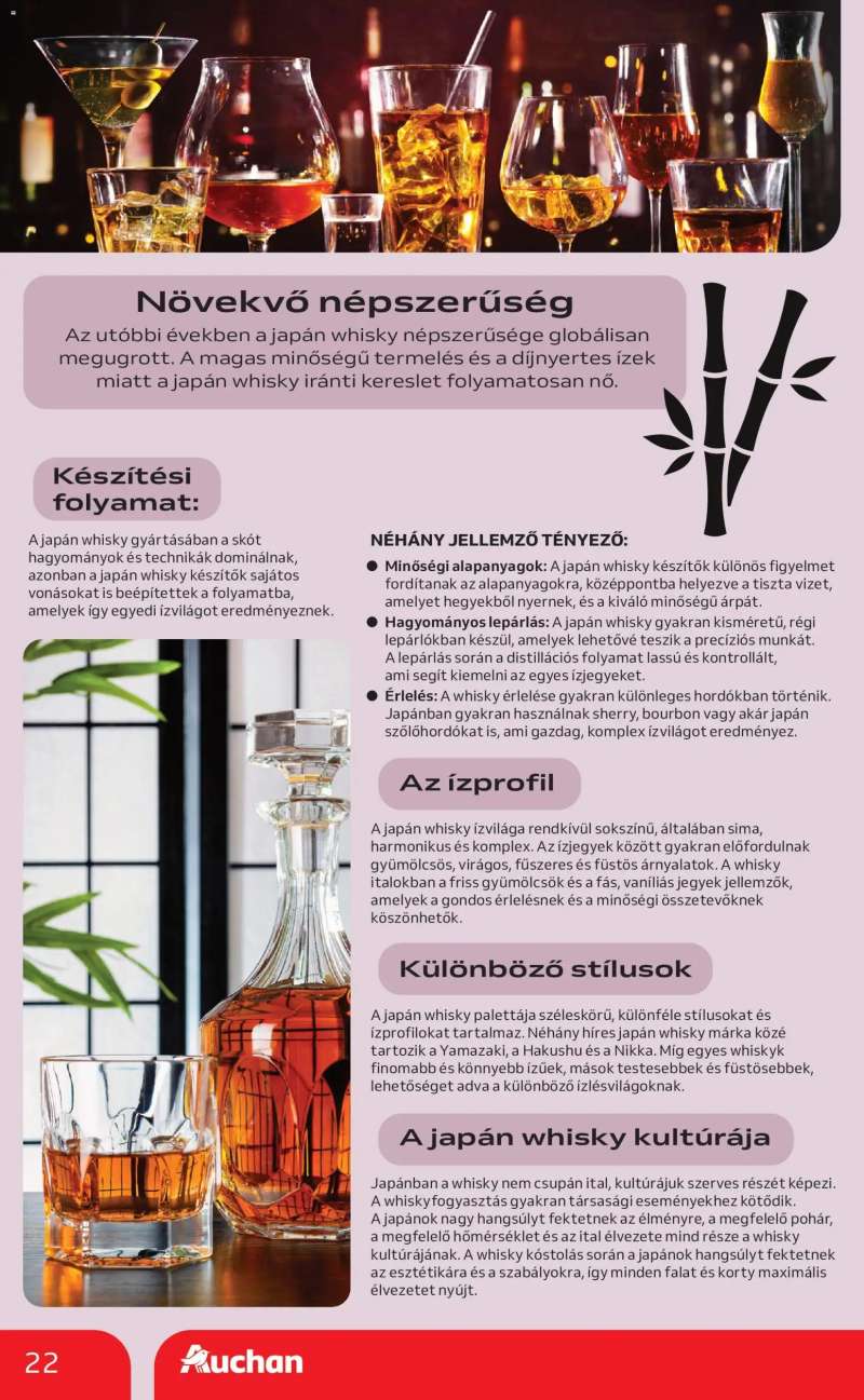 Auchan Auchan Nemzetközi konyha ajánlataink 22 oldal