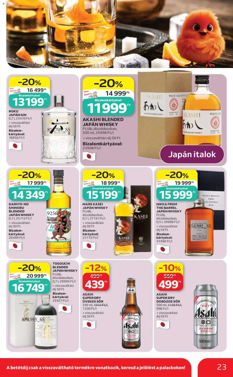Auchan Auchan Nemzetközi konyha ajánlataink 23 oldal