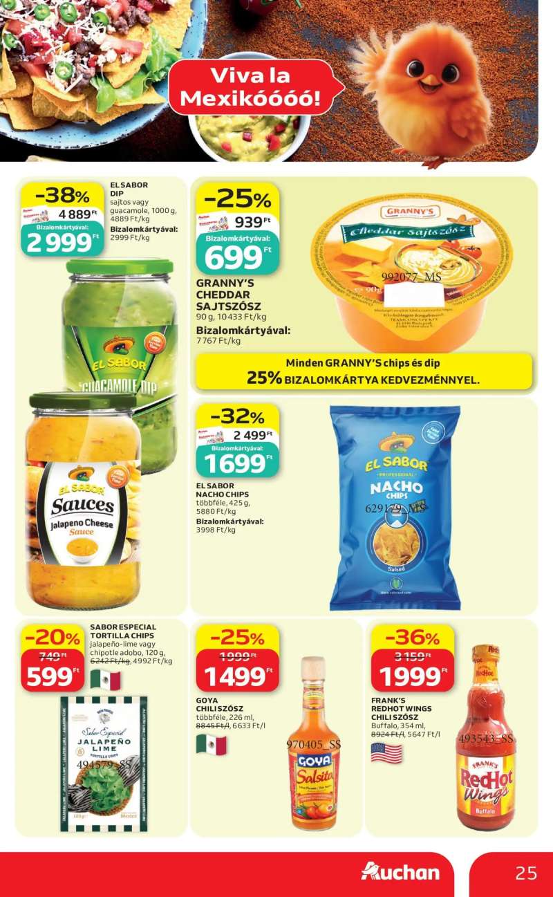 Auchan Auchan Nemzetközi konyha ajánlataink 25 oldal