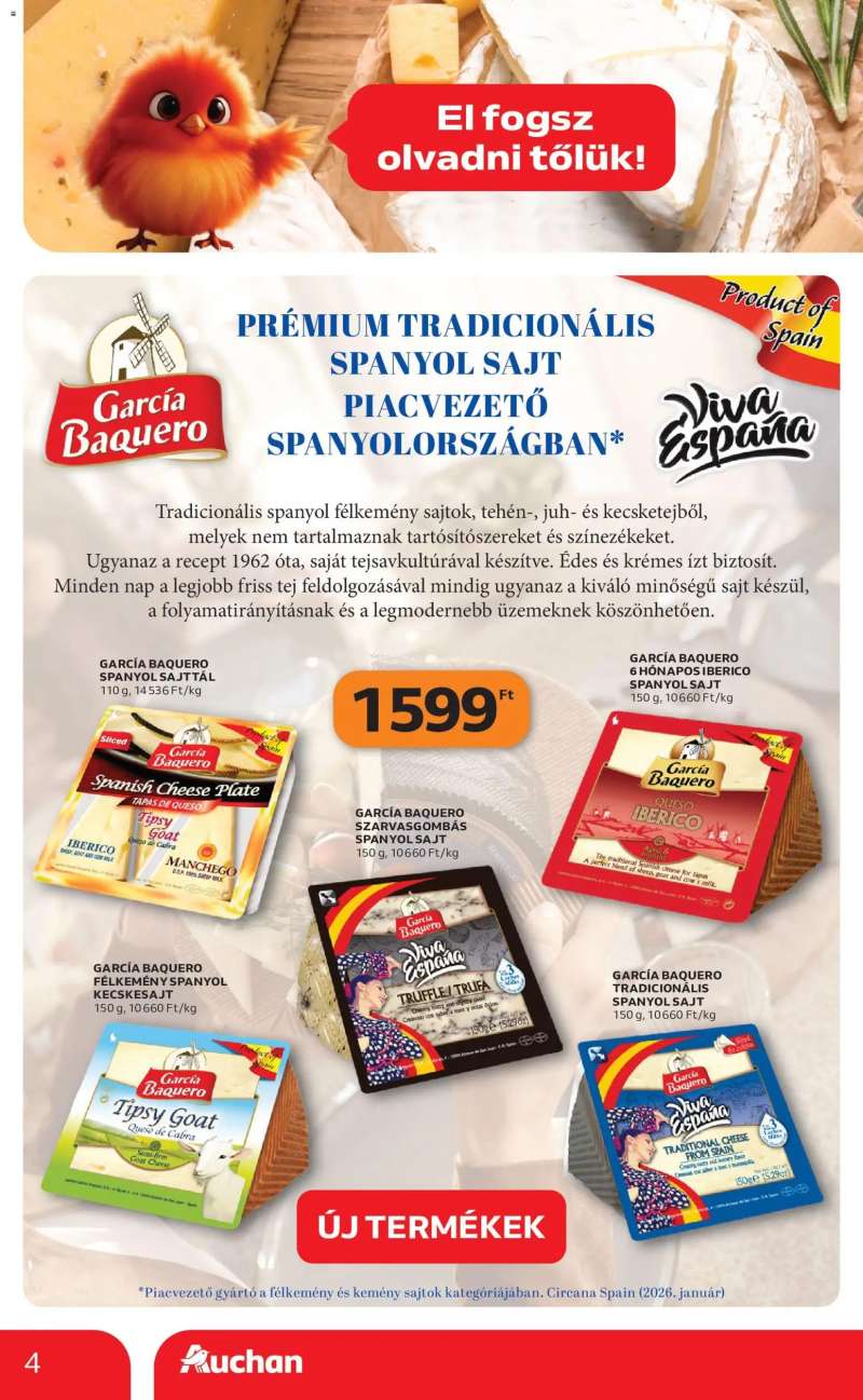 Auchan Auchan Nemzetközi konyha ajánlataink 4 oldal