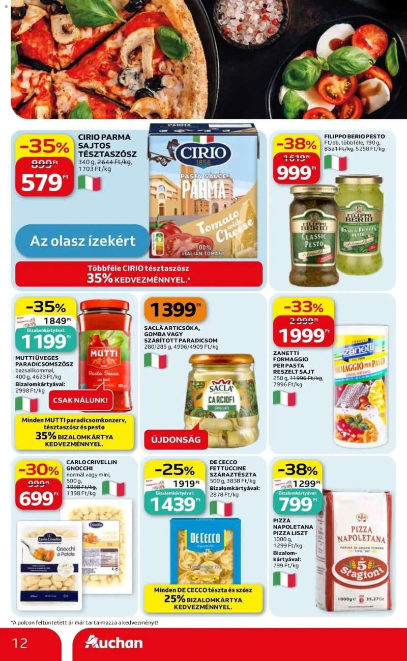 Auchan Auchan Nemzetközi konyha ajánlataink Budapest 12 oldal