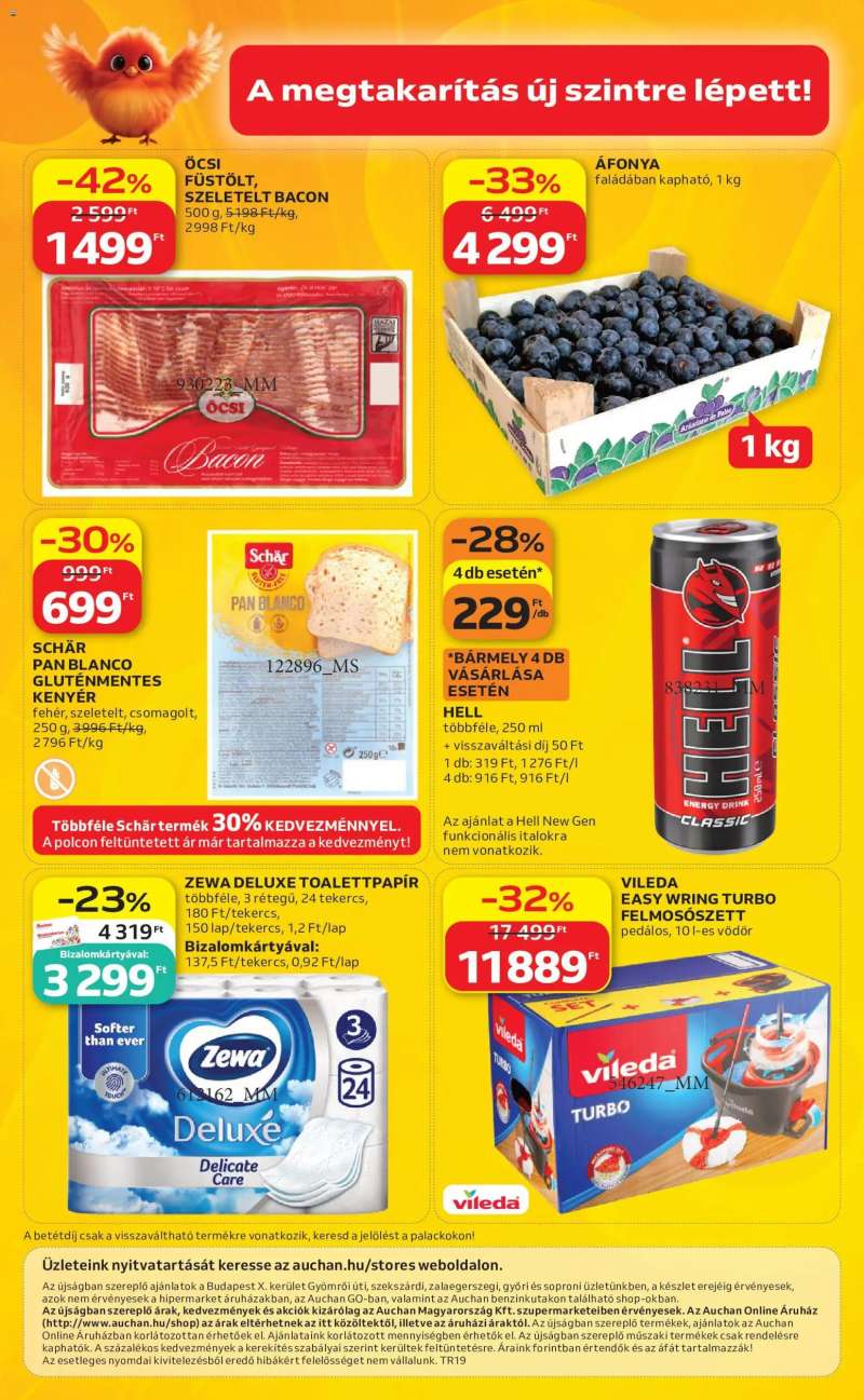 Auchan Auchan Szupermarket akciós újság 12 oldal