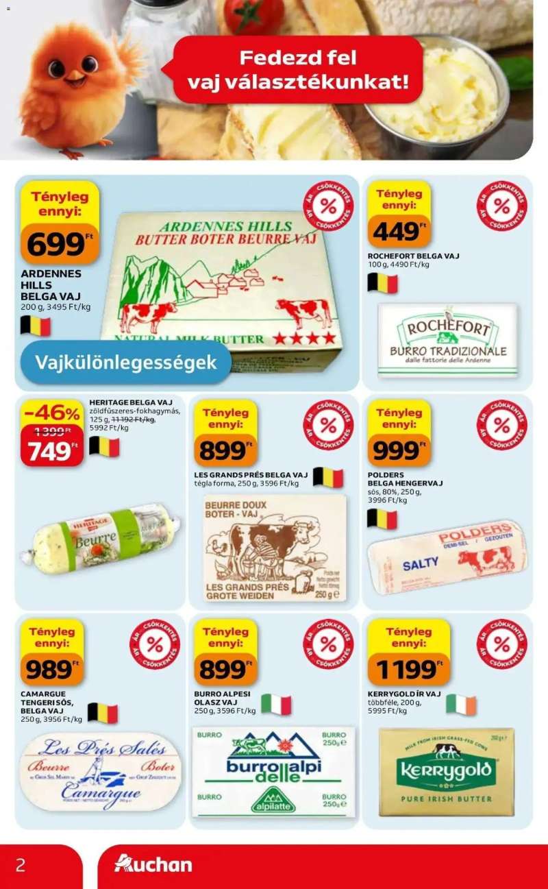 Auchan Auchan akciós újság Fót 2 oldal