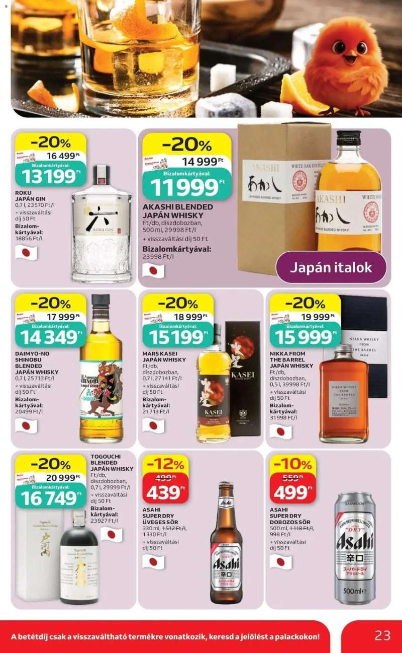 Auchan Auchan akciós újság Fót 23 oldal