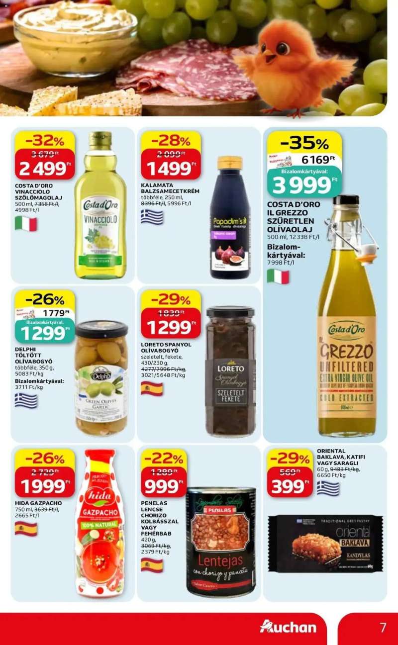Auchan Auchan akciós újság Fót 7 oldal