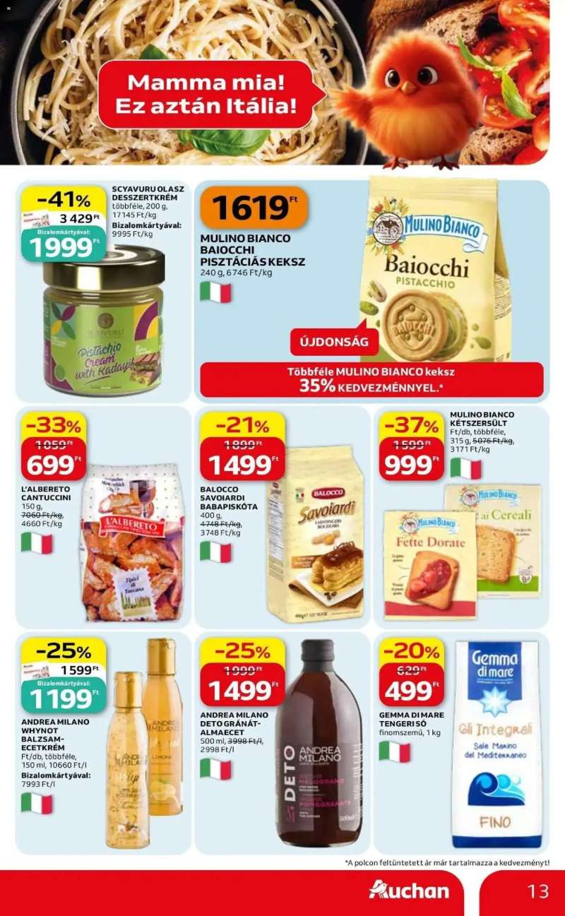 Auchan Auchan újság érvényessége 2026.05.20-ig 13 oldal