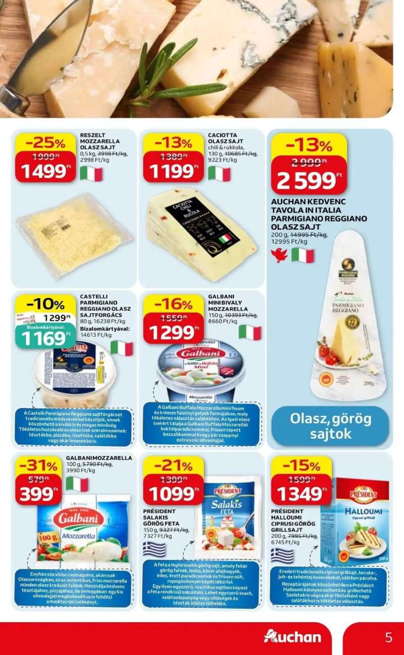 Auchan Auchan újság érvényessége 2026.05.20-ig 5 oldal
