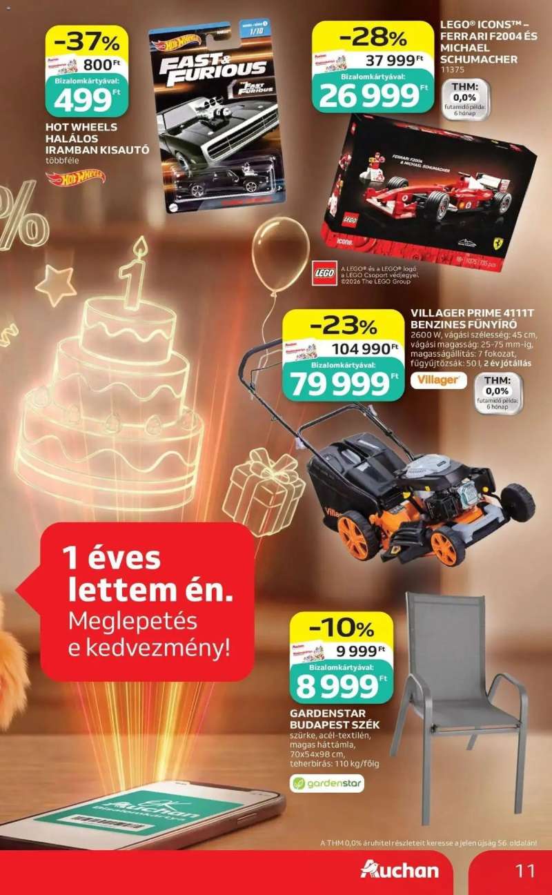 Auchan Auchan újság érvényessége 2026.05.20-ig 11 oldal