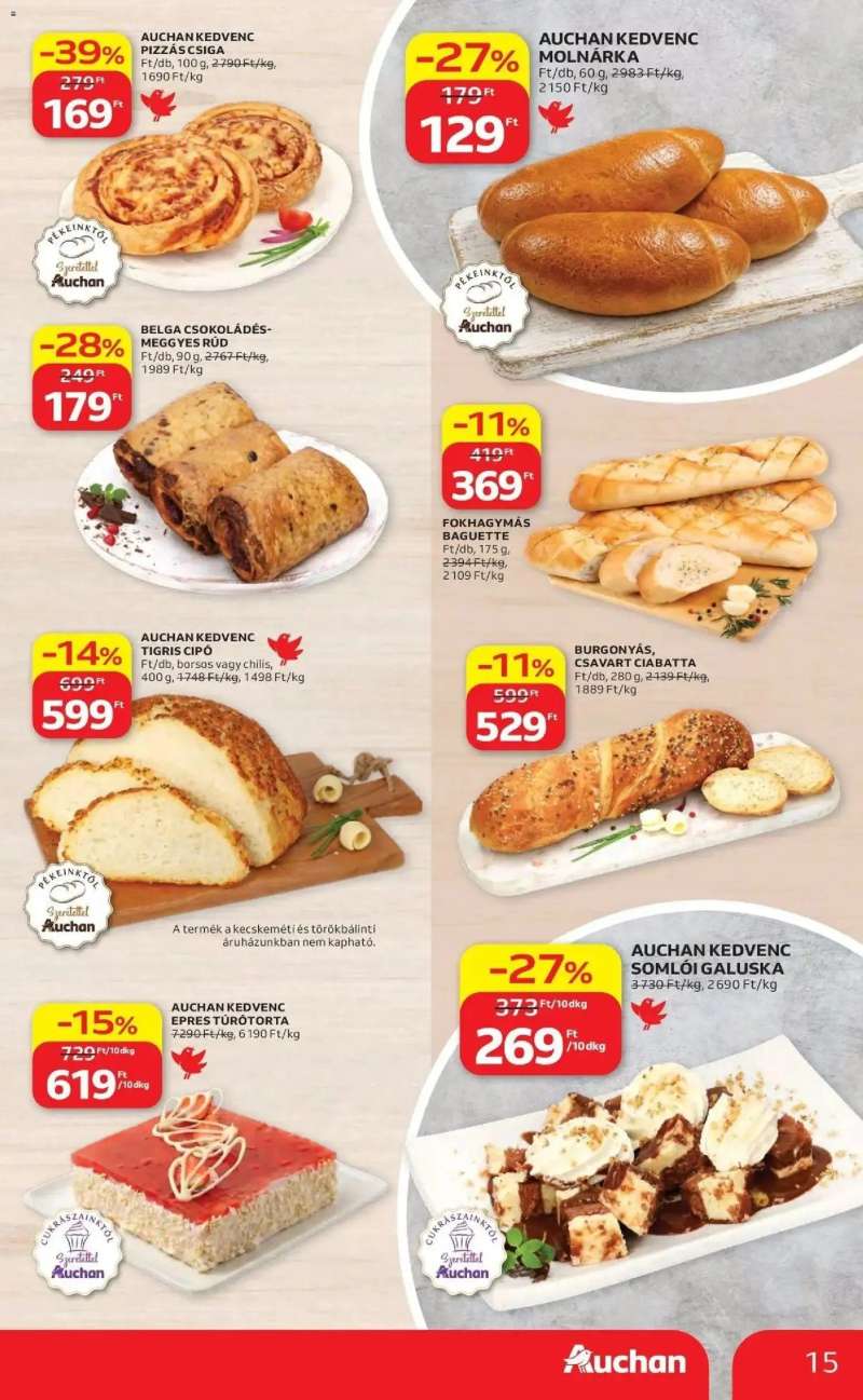 Auchan Auchan újság érvényessége 2026.05.20-ig 15 oldal