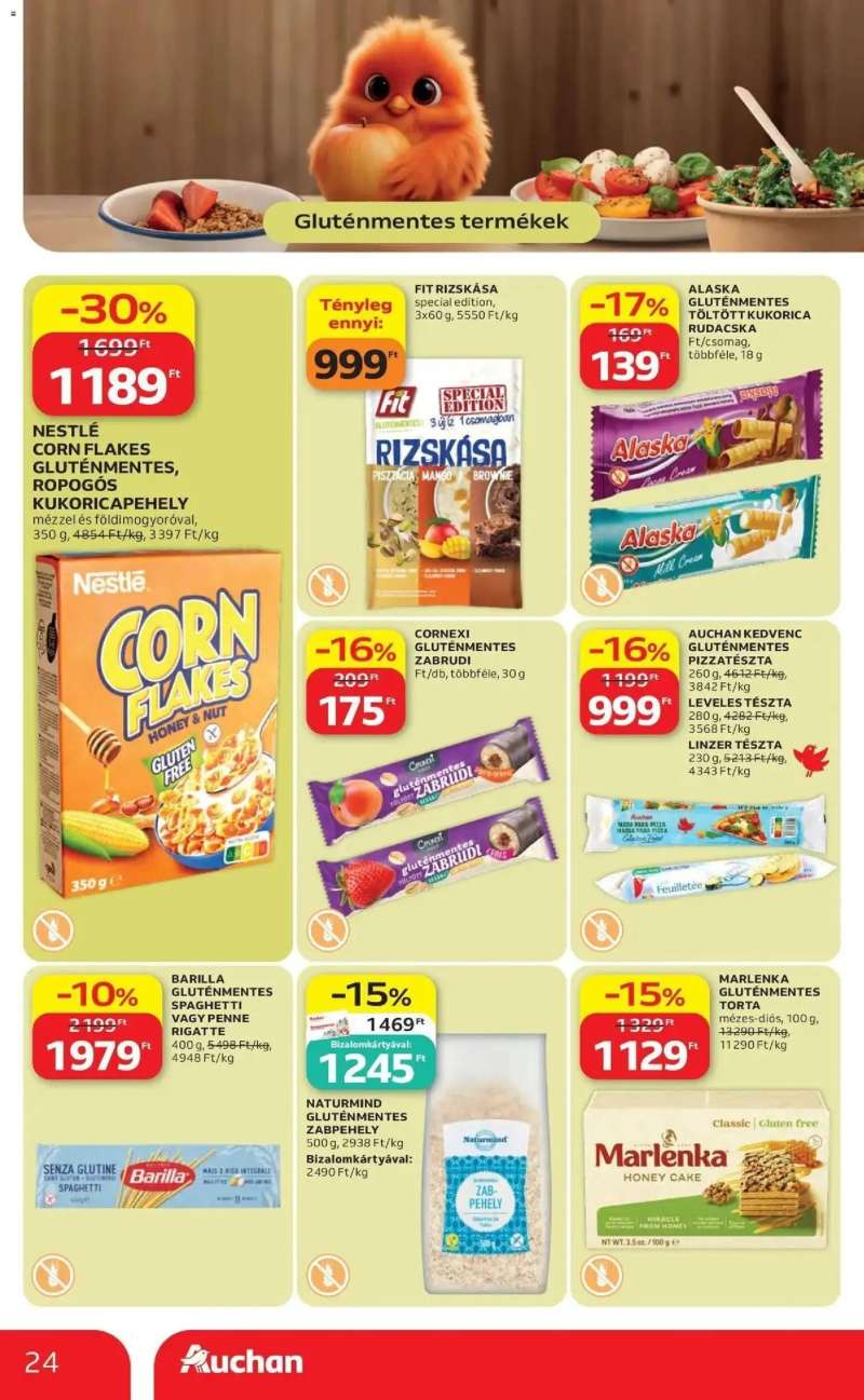 Auchan Auchan újság érvényessége 2026.05.20-ig 24 oldal