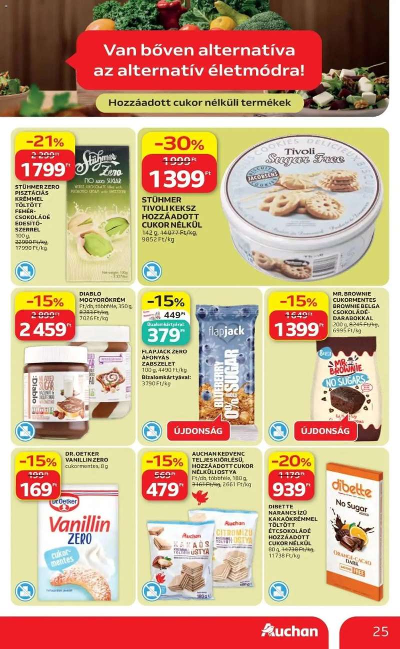 Auchan Auchan újság érvényessége 2026.05.20-ig 25 oldal
