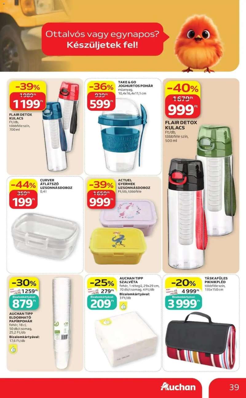 Auchan Auchan újság érvényessége 2026.05.20-ig 39 oldal