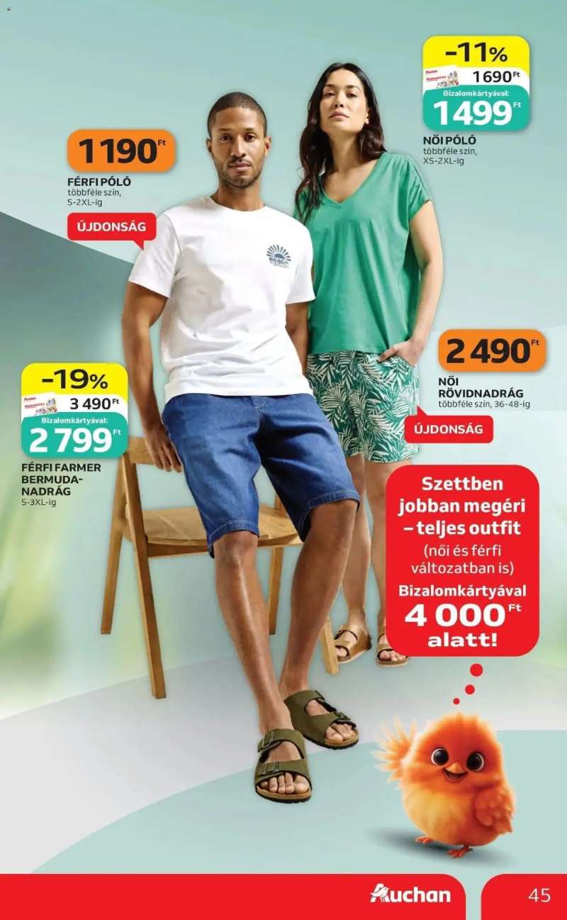Auchan Auchan újság érvényessége 2026.05.20-ig 45 oldal