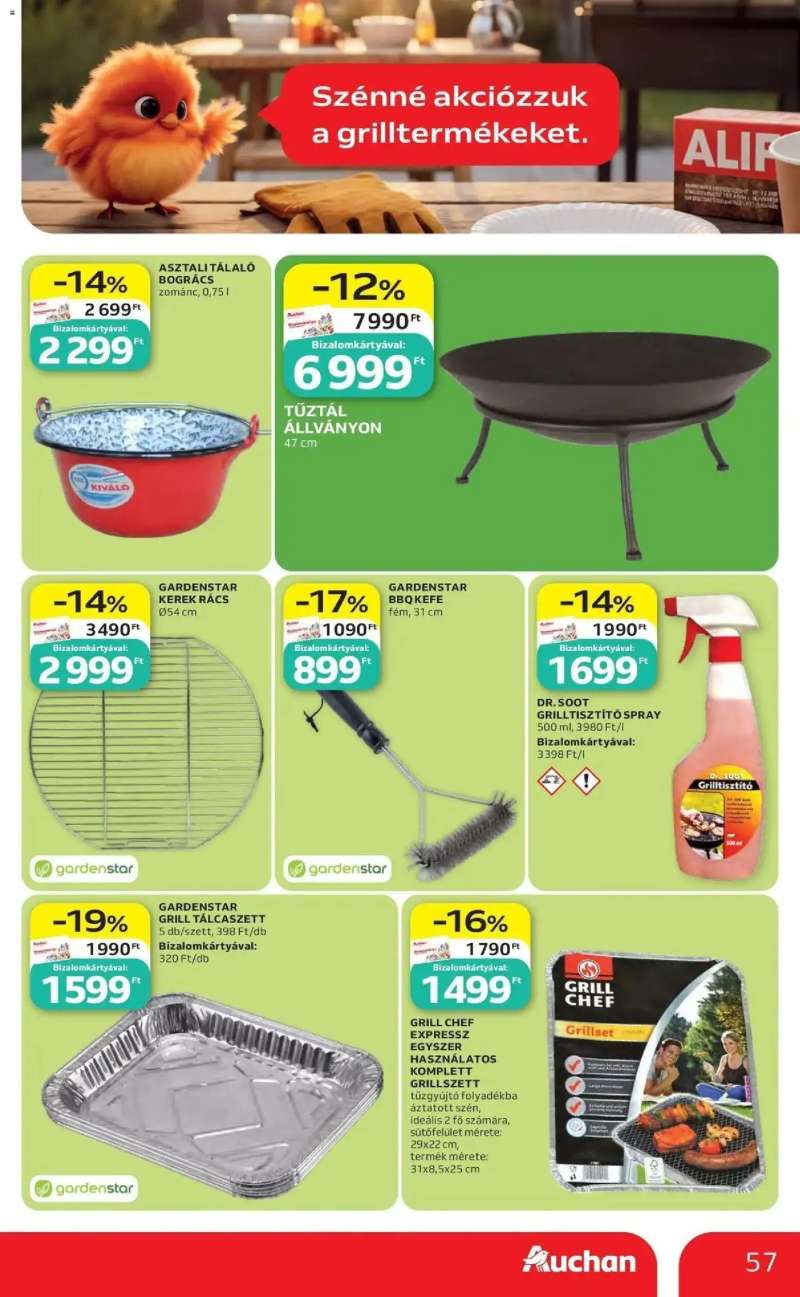 Auchan Auchan újság érvényessége 2026.05.20-ig 57 oldal