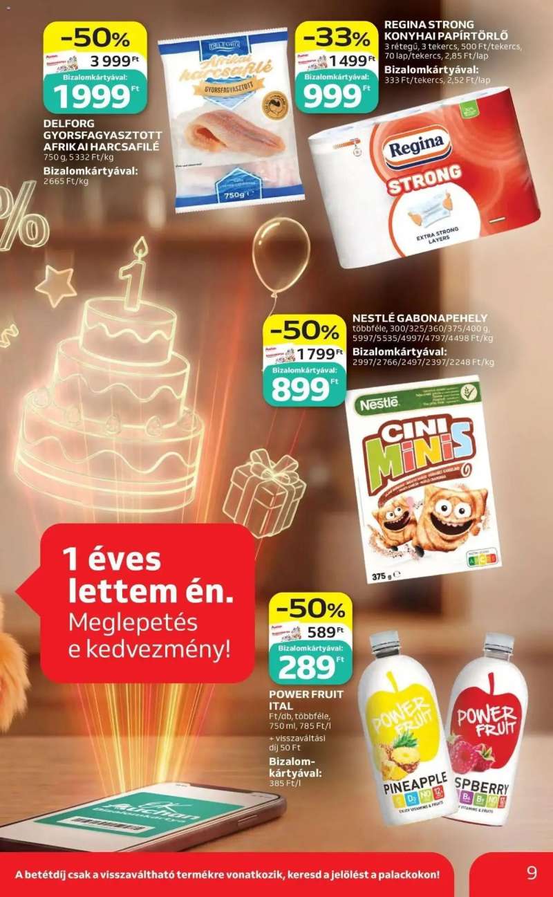 Auchan Auchan újság érvényessége 2026.05.20-ig 9 oldal