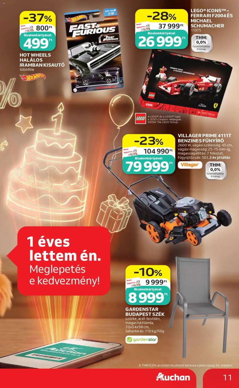 Auchan Auchan akciós újság 11 oldal