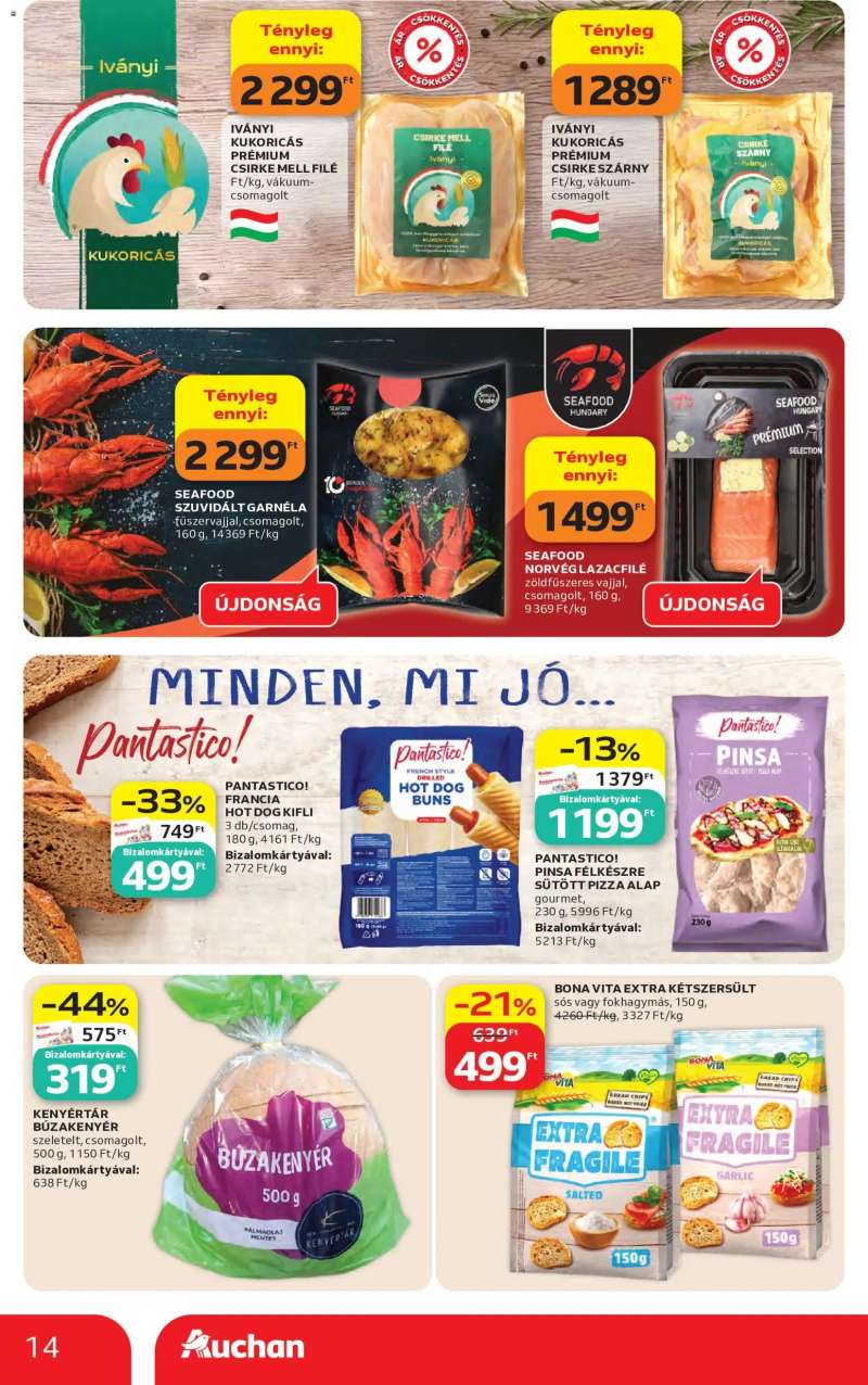 Auchan Auchan akciós újság 14 oldal