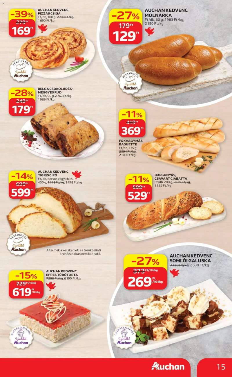Auchan Auchan akciós újság 15 oldal