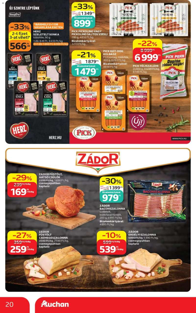 Auchan Auchan akciós újság 20 oldal