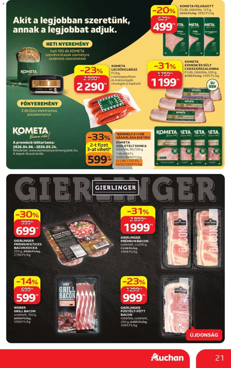 Auchan Auchan akciós újság 21 oldal
