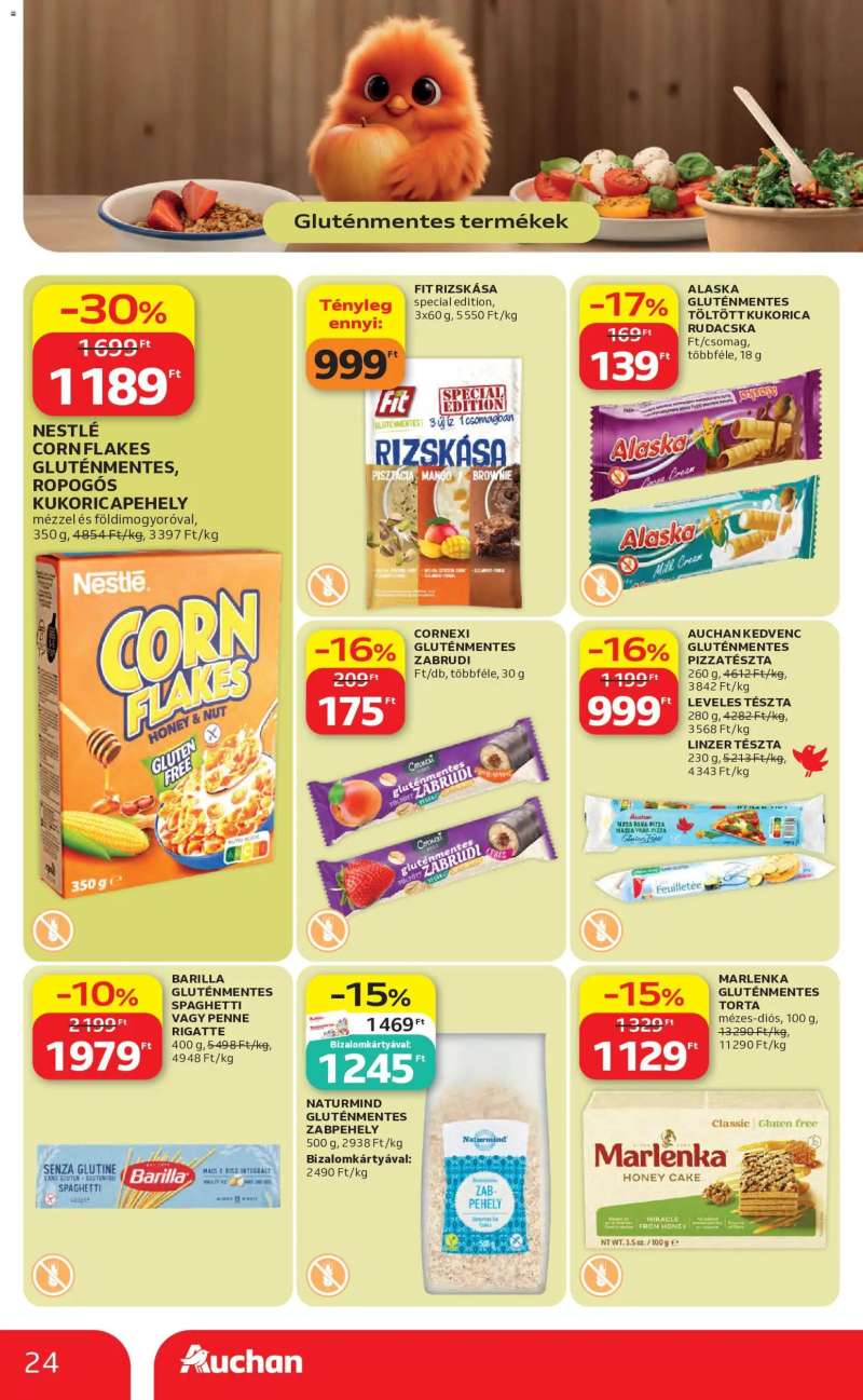 Auchan Auchan akciós újság 24 oldal