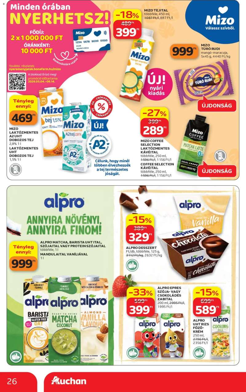 Auchan Auchan akciós újság 26 oldal