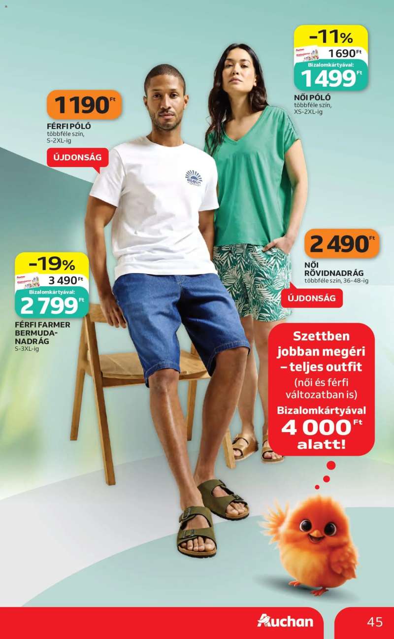 Auchan Auchan akciós újság 45 oldal