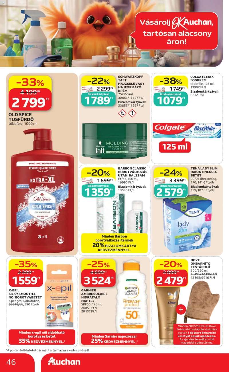 Auchan Auchan akciós újság 46 oldal