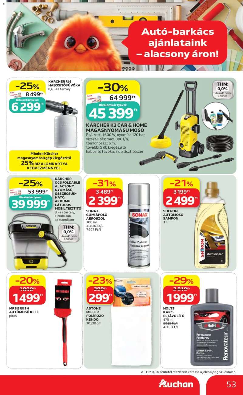 Auchan Auchan akciós újság 53 oldal