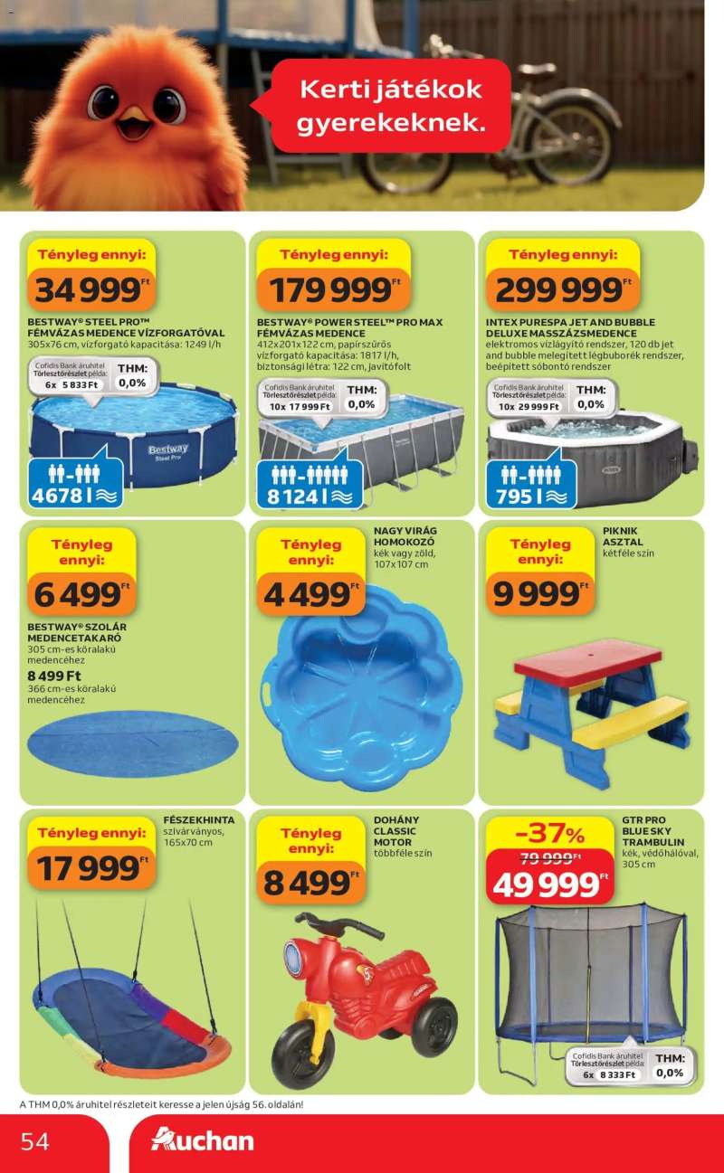 Auchan Auchan akciós újság 54 oldal