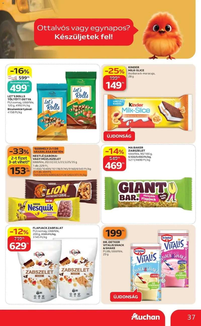 Auchan Auchan akciós újság Budapest 37 oldal