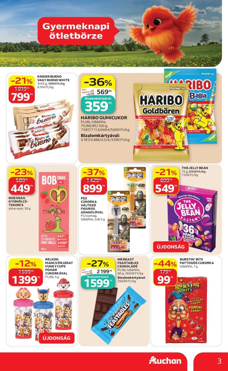 Auchan Auchan Gyereknapi ajanlataink 3 oldal