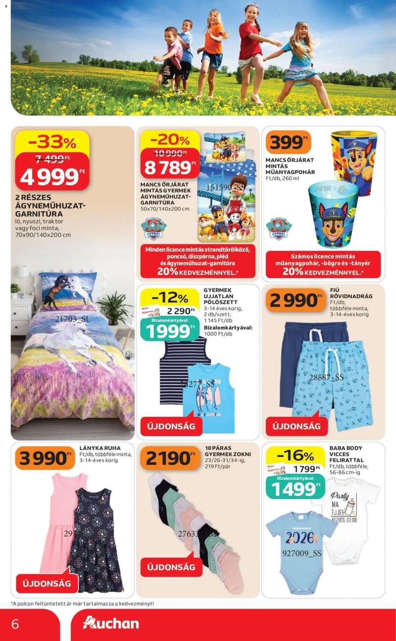 Auchan Auchan Gyereknapi ajanlataink 6 oldal