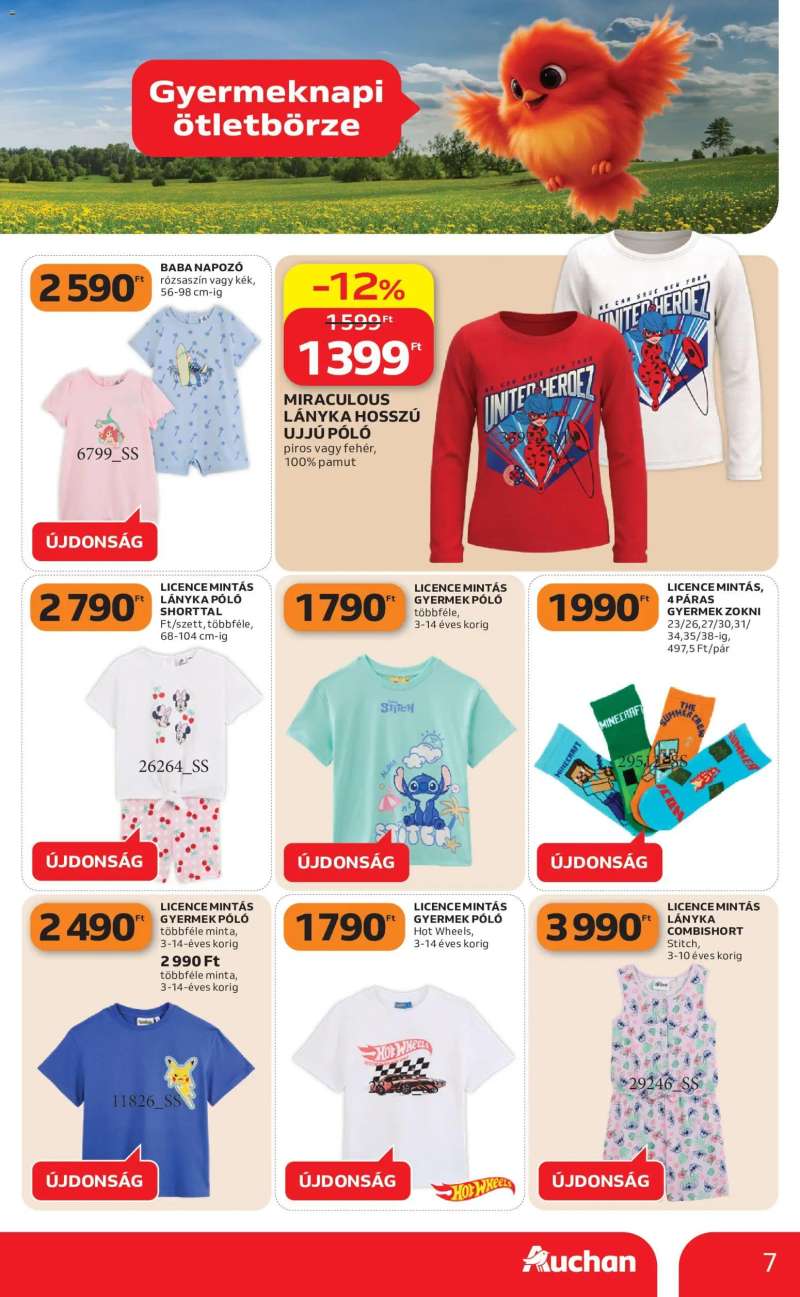 Auchan Auchan Gyereknapi ajanlataink 7 oldal
