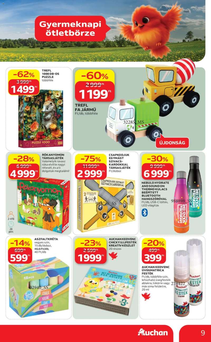 Auchan Auchan Gyereknapi ajanlataink 9 oldal