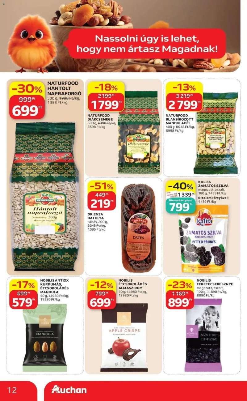 Auchan Auchan újság érvényessége 2026.05.27-ig 12 oldal